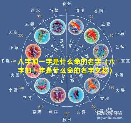 八字加一字是什么命的名字（八字加一字是什么命的名字女孩）