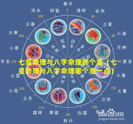 七星命理与八字命理哪个准（七星命理与八字命理哪个准一点）