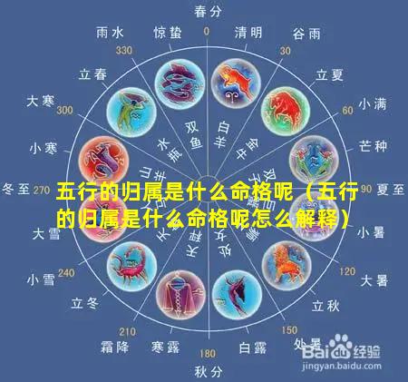 五行的归属是什么命格呢（五行的归属是什么命格呢怎么解释）