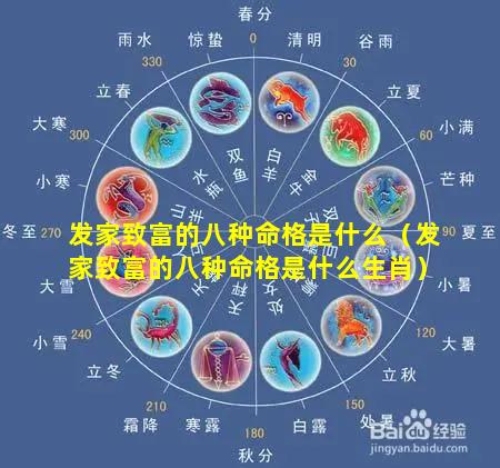发家致富的八种命格是什么（发家致富的八种命格是什么生肖）