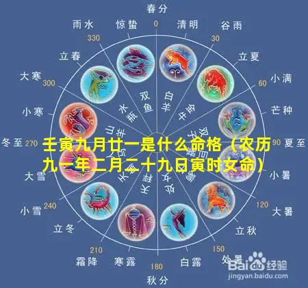 壬寅九月廿一是什么命格（农历九一年二月二十九日寅时女命）