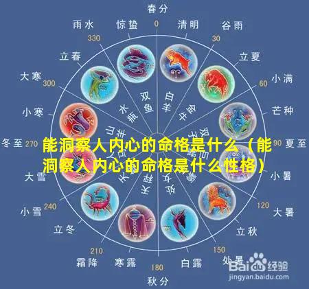 能洞察人内心的命格是什么（能洞察人内心的命格是什么性格）