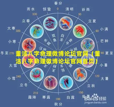 董洁八字命理微博论坛官网（董洁八字命理微博论坛官网首页）